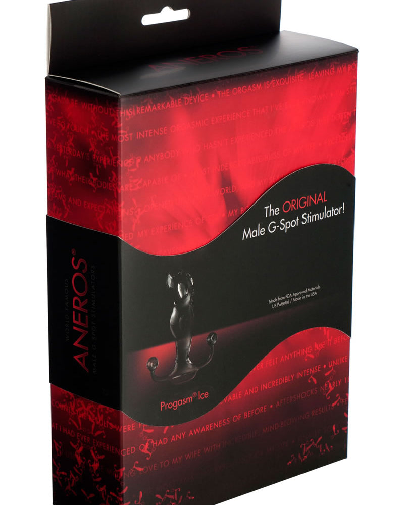 Estimulador del punto G masculino Progasm Ice transparente