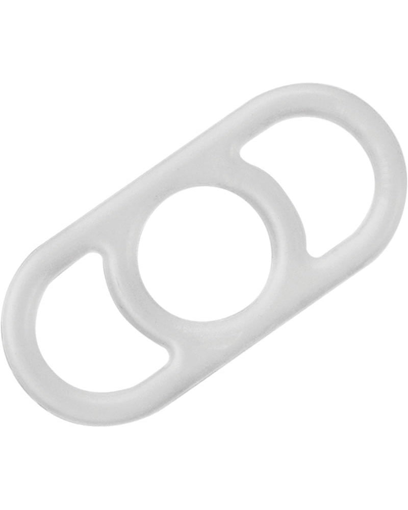 Anillo de silicona para el pene Precision Pump para mejorar la erección, transparente