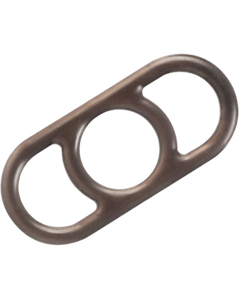 Anillo de silicona para el pene con potenciador de la erección Precision Pump, color humo