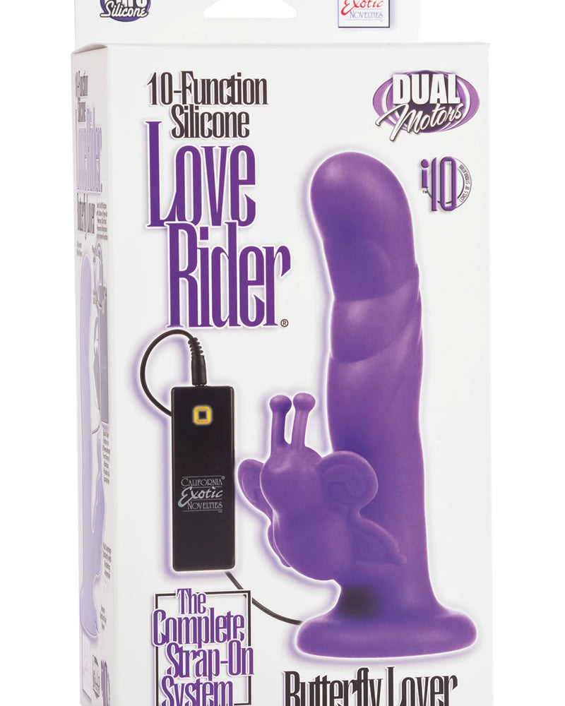 Mariposa de silicona Love Rider Lover - Púrpura