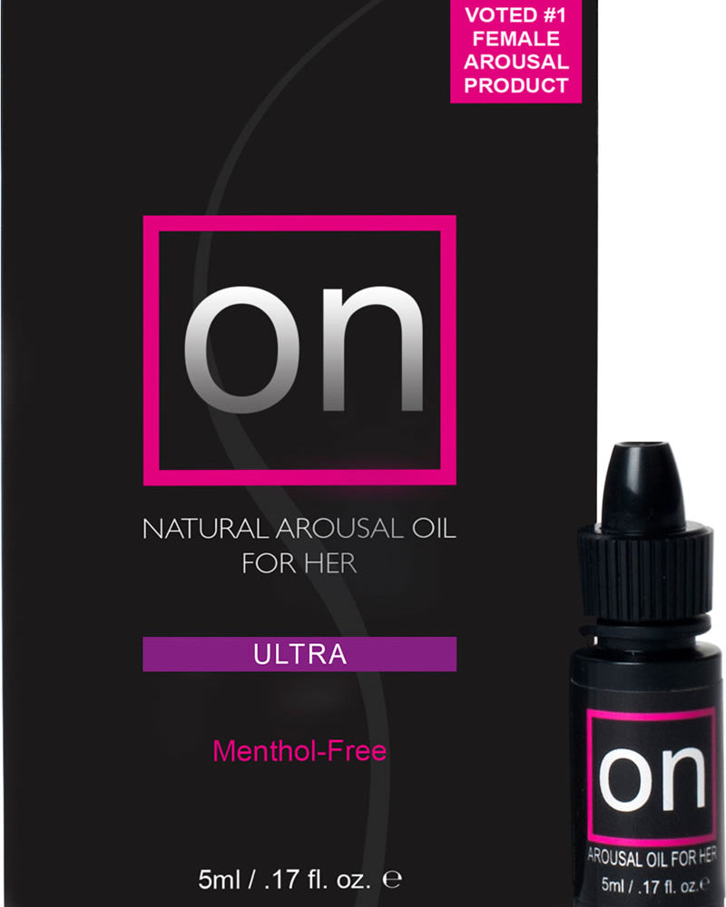 Aceite para excitación Ultra para ella, en caja, botella de 0,17 onzas