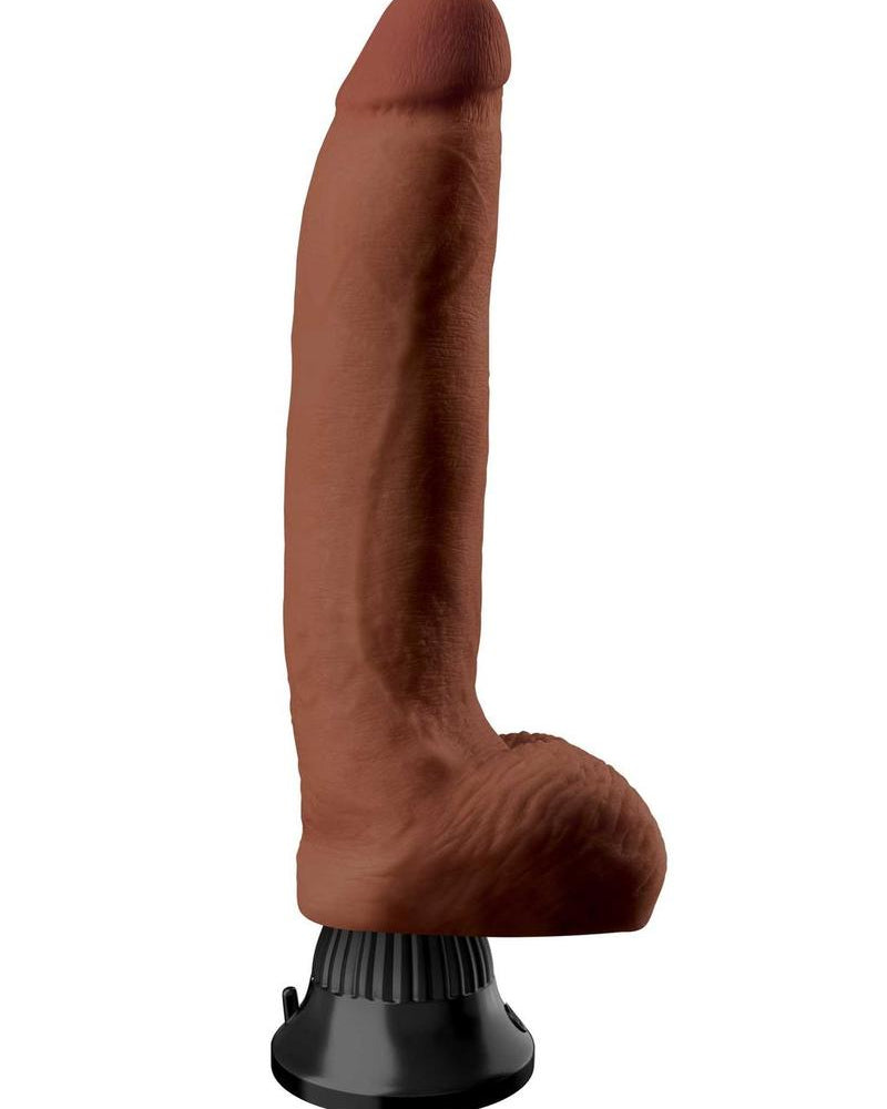 Consolador vibrador Wallbanger Real Feel Deluxe No 05, resistente al agua, color marrón, 8 pulgadas