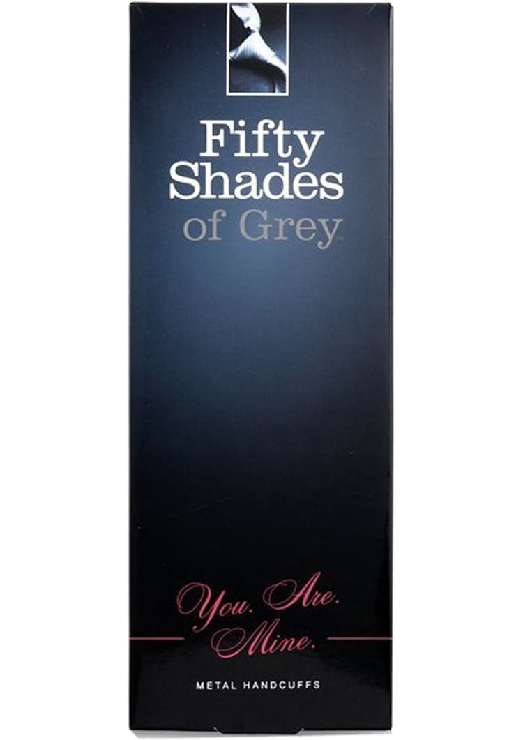 Fifty Shades Of Grey You Are Mine Metal Handcuffs