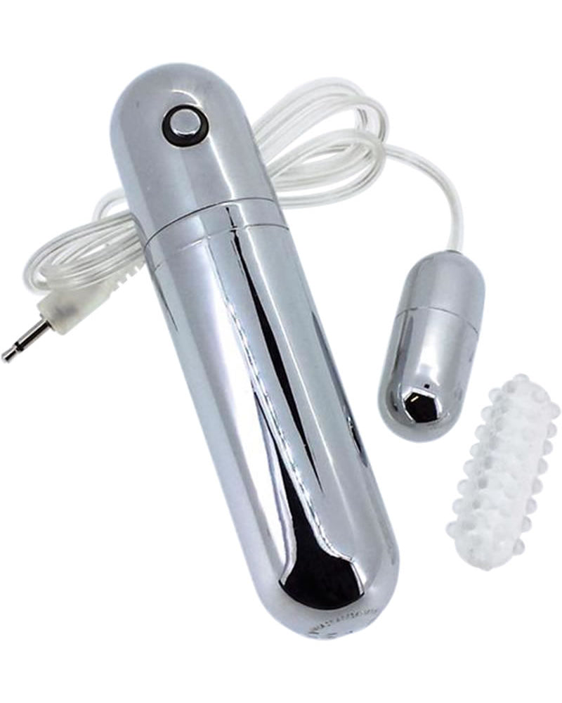 Ahh Vibe - Bullet Of Love Vibrator - Silver