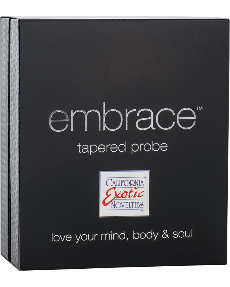 Embrace Tapered Silicone Anal Probe Waterproof Purple 4 Inch