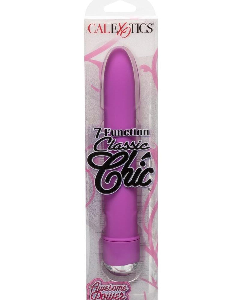 Classic Chic Standard Velvet Cote Vibrator Waterproof - Purple