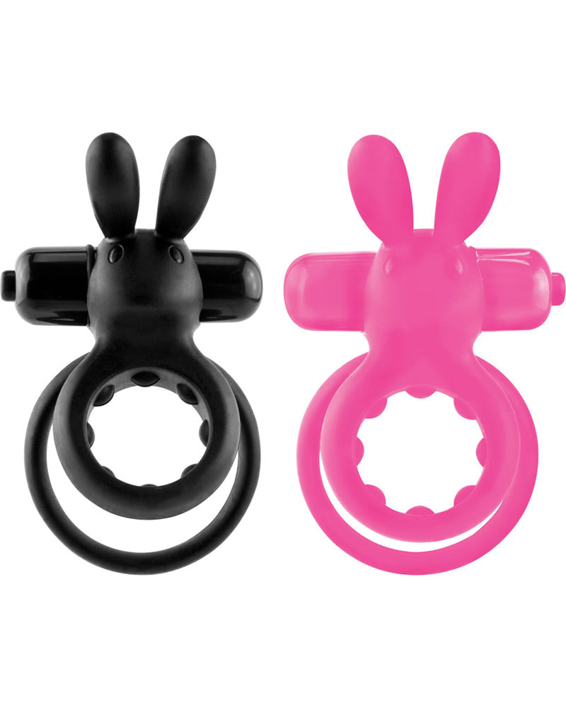 Screaming O Ohare Silicone Vibrating Cockring Waterproof Assorted Colors 6 Each Per Case