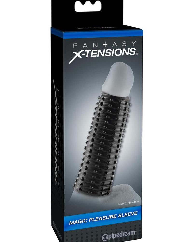 Funda para placer mágico Fantasy Xtensions, color negro, 5,5 pulgadas