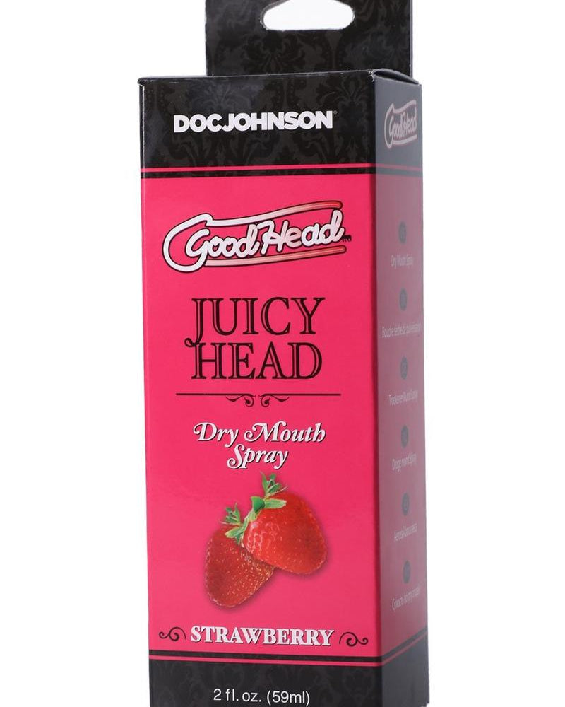 Goodhead Wet Head Dry Mouth Spray Sweet Strawberry 2 Ounce