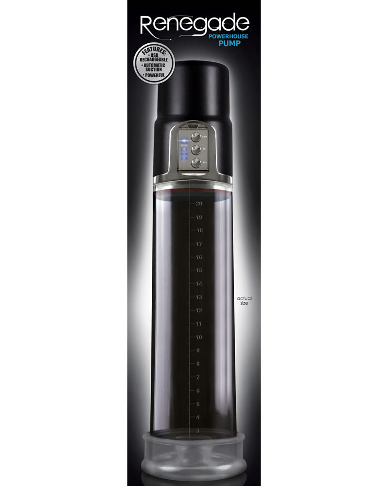 Renegade Powerhouse Rechargeable Penis Pump