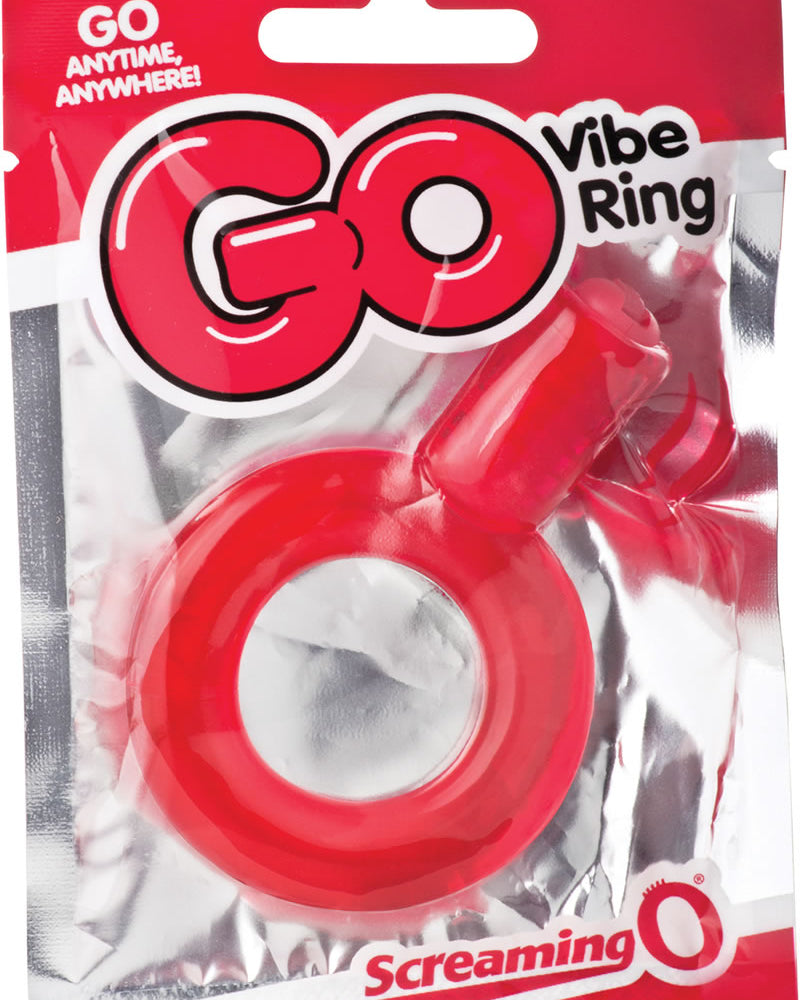 Go Vibe Ring Pop Red