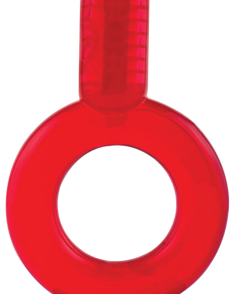 Go Vibe Ring Pop Red