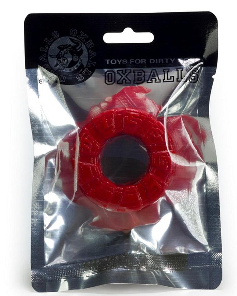 Oxballs Diesel Silicone Cockring Red