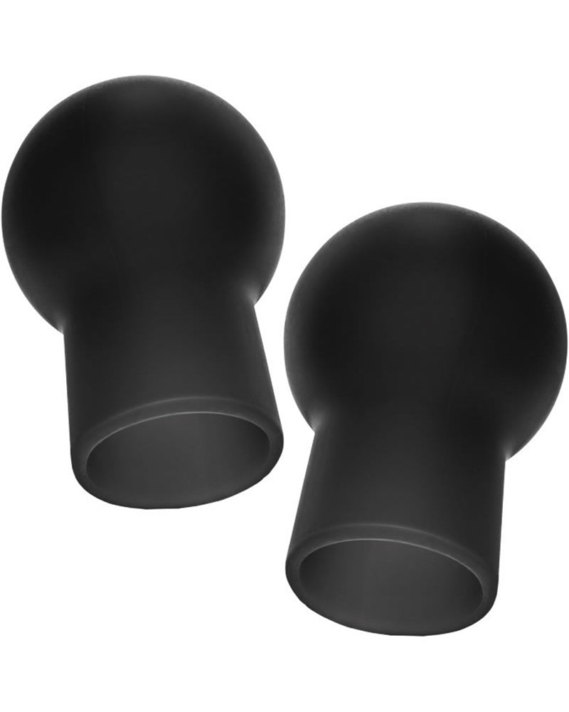Succionadores de pezones de silicona Nipple Play Advanced, color negro