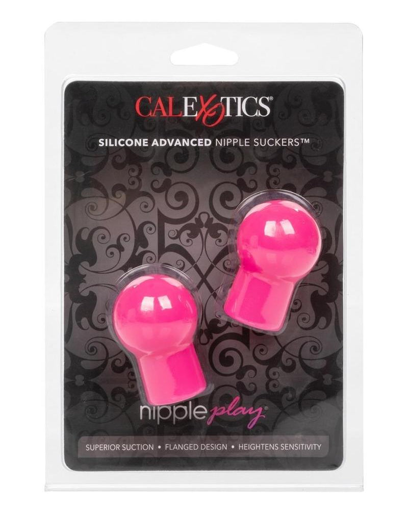 Succionadores de pezones de silicona Nipple Play Advanced de color rosa