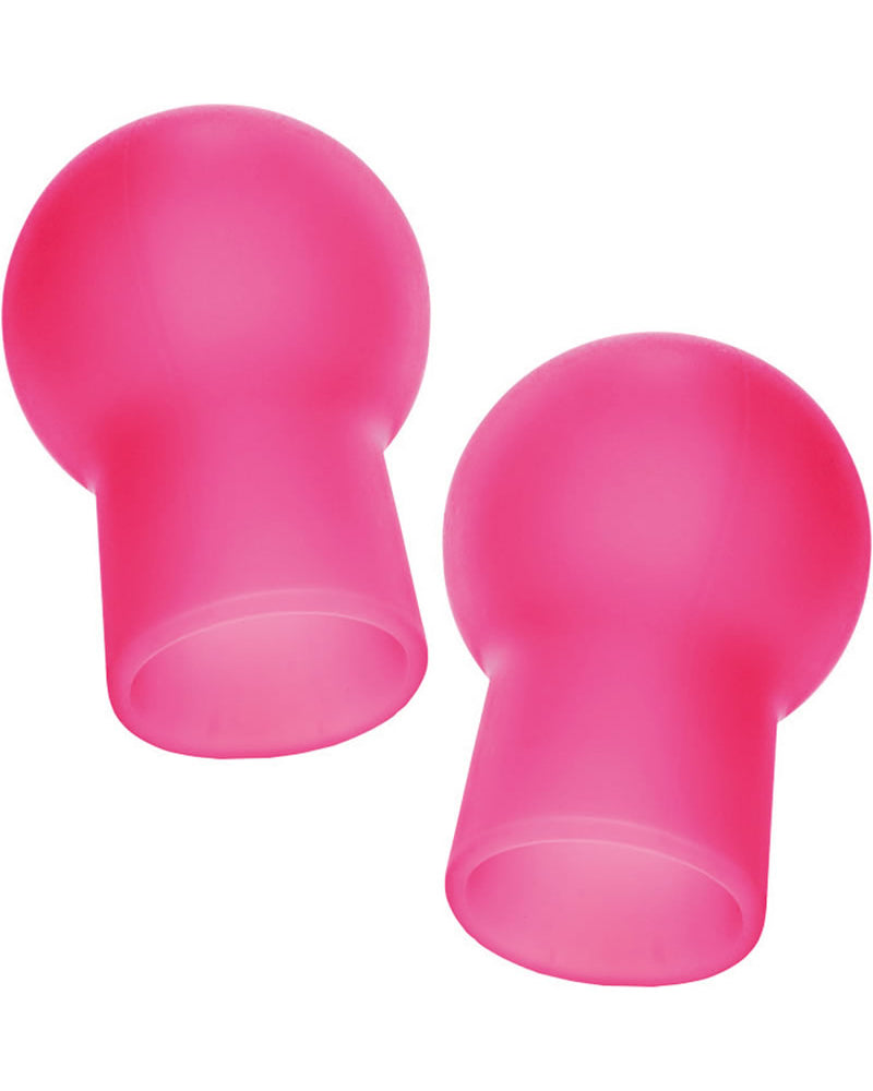 Succionadores de pezones de silicona Nipple Play Advanced de color rosa