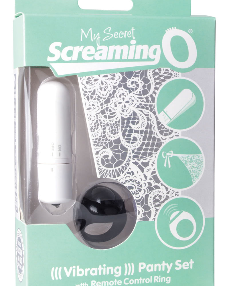 Screaming O My Secret Remote Panty Vibe White