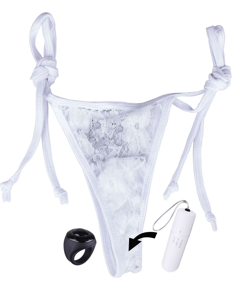 Screaming O My Secret Remote Panty Vibe White