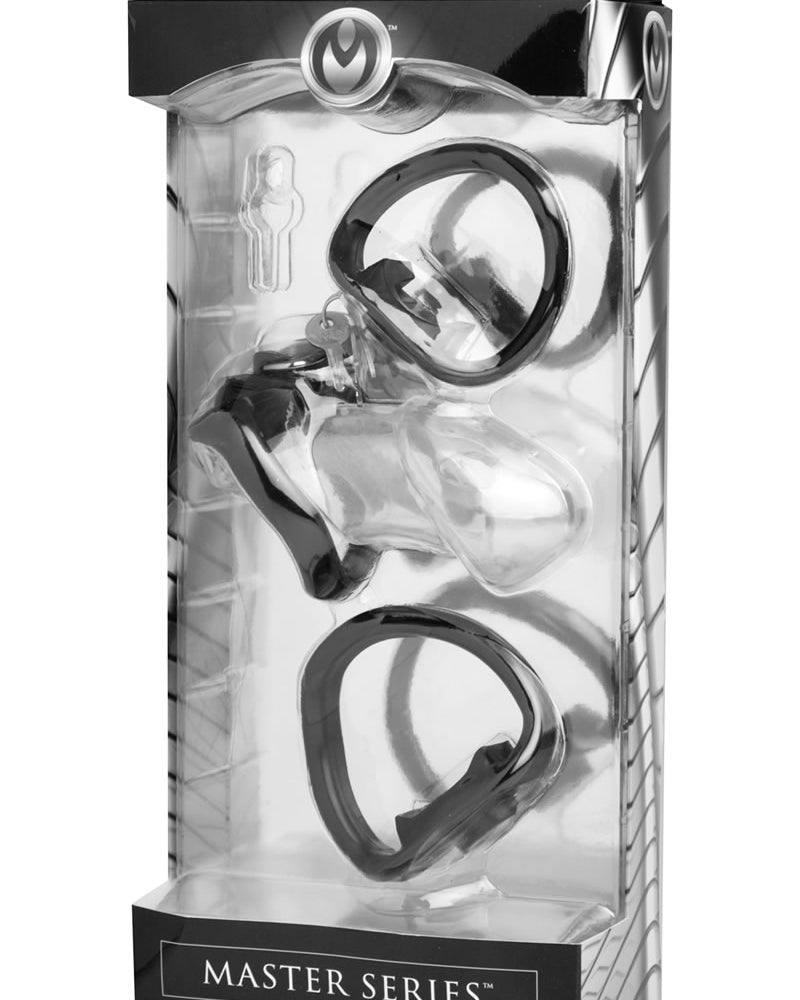 Master Series Rikers Locking Chastity Cage