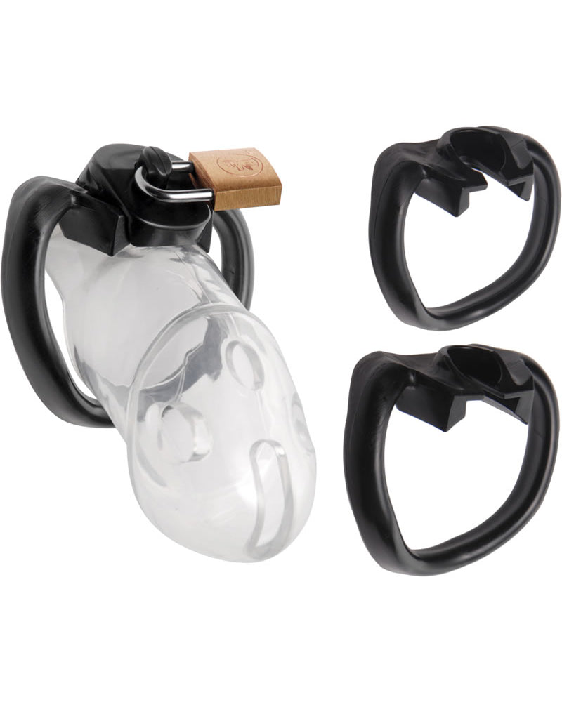 Master Series Rikers Locking Chastity Cage