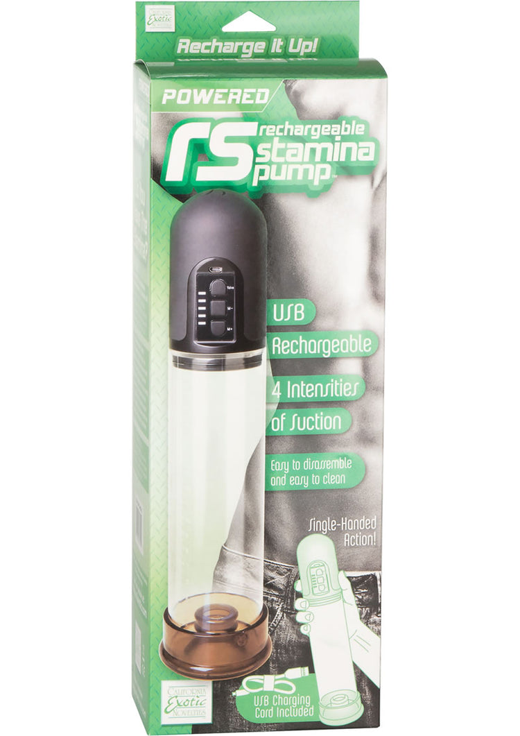 Rechargeable Stamina Pump USB Recharge Penis Pump