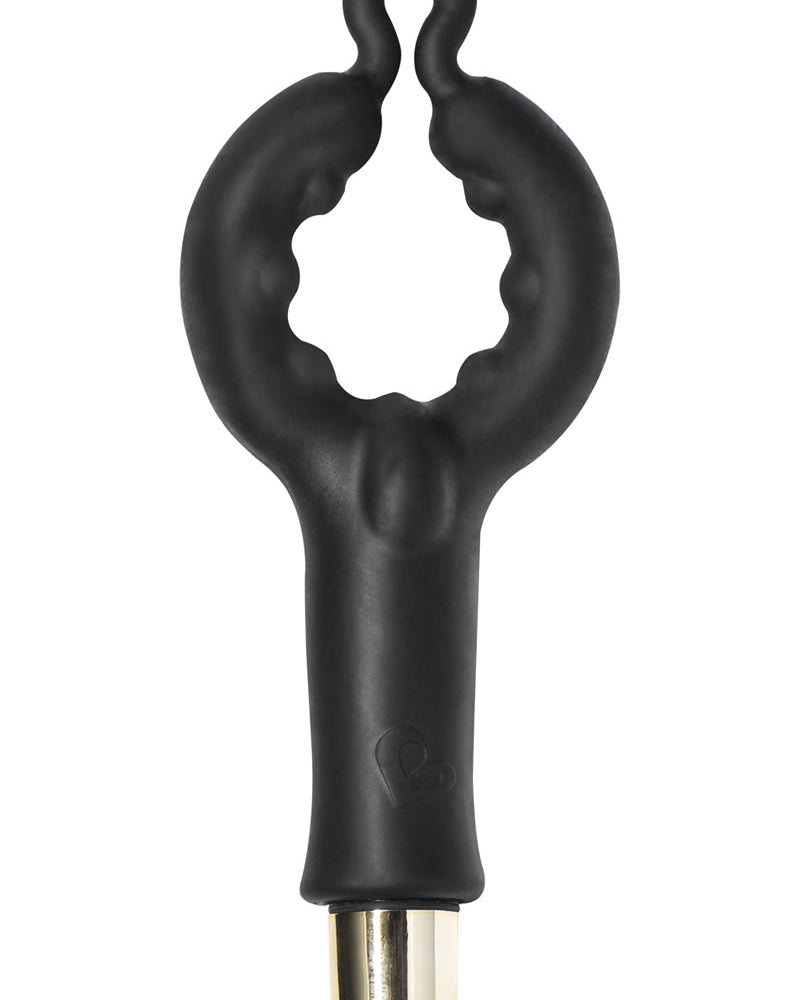 4US -7 Speed Silicone Cockring With Bullet Waterproof