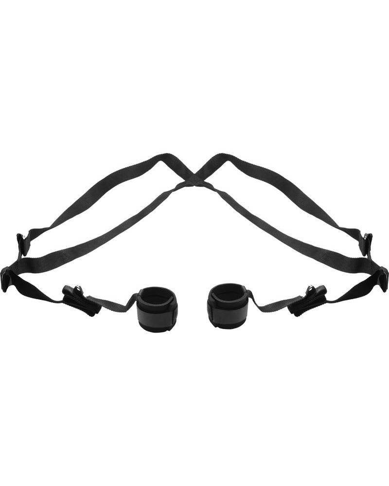 Arnés de sujeción sexual Frisky Do` Me, color negro