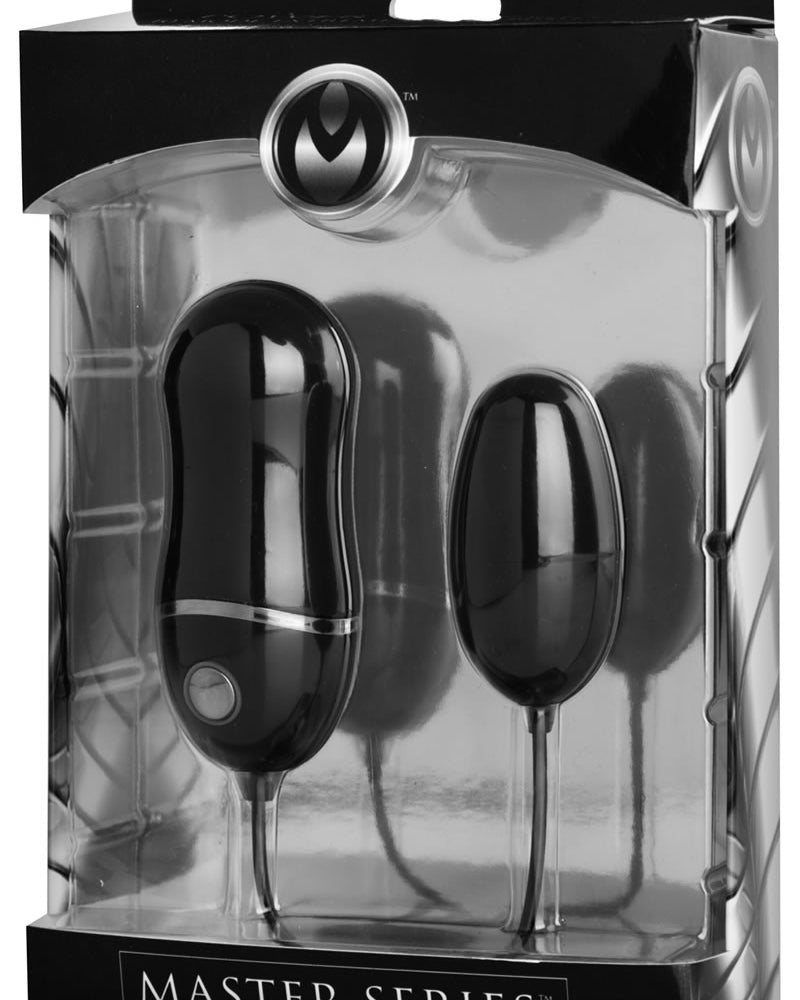 Master Series Power Trance Vibrating Bullet Black 3.15 Inches