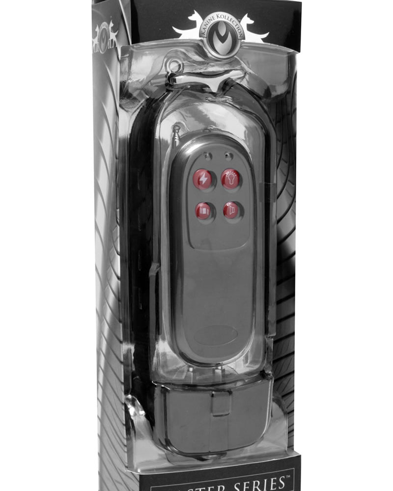 Collar antichoque Master Series Kanine Kollection Jolt, color negro