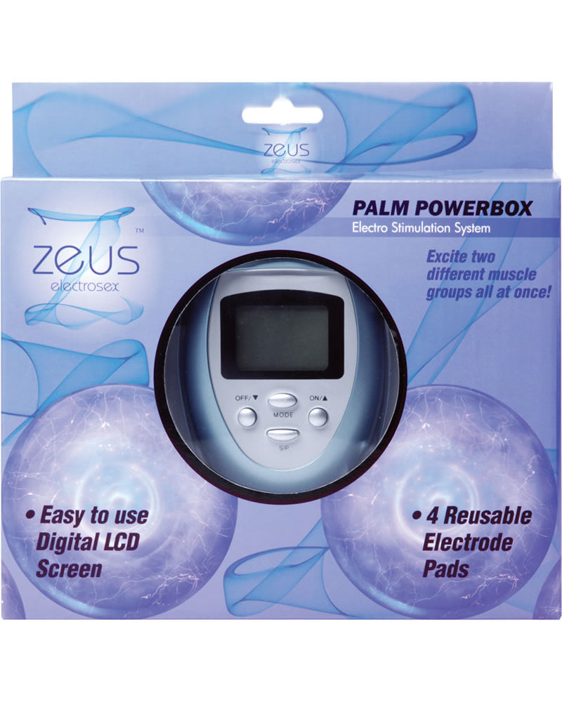 Zeus Palm Size Power Box Estim System 6 Modes