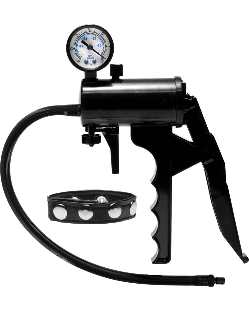 Size Matters Premium Gauge Pump Black