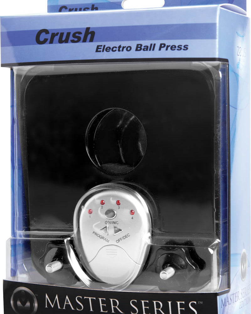 Prensa de bolas eléctrica Zeus Master Series Crush, color negro