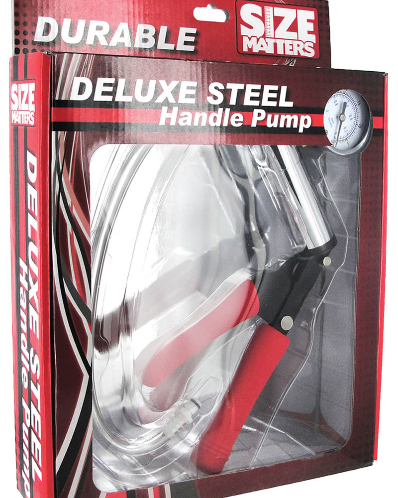 Size Matters Deluxe Steel Handle Pump Accessory