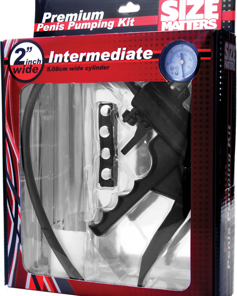 Size Matters Intermediate Penis Pump Kit 2 Inch Wide