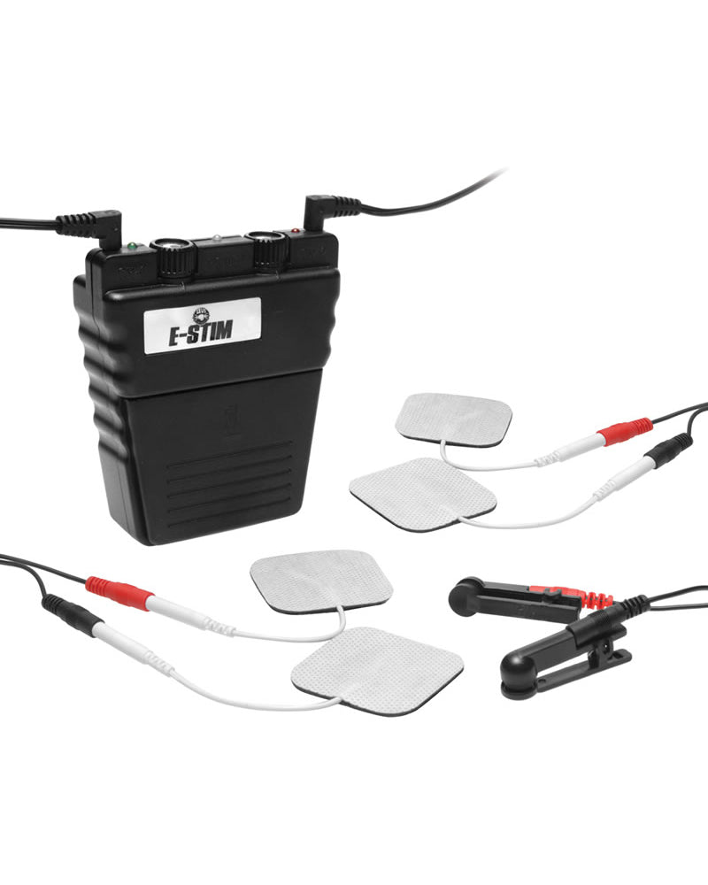 Kit de unidad de potencia Zeus Beginners Estim, color negro