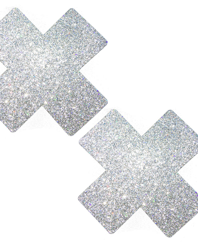 "Silver Pixie Dust X-Factor Pasties NN-SPD-XF-NS"