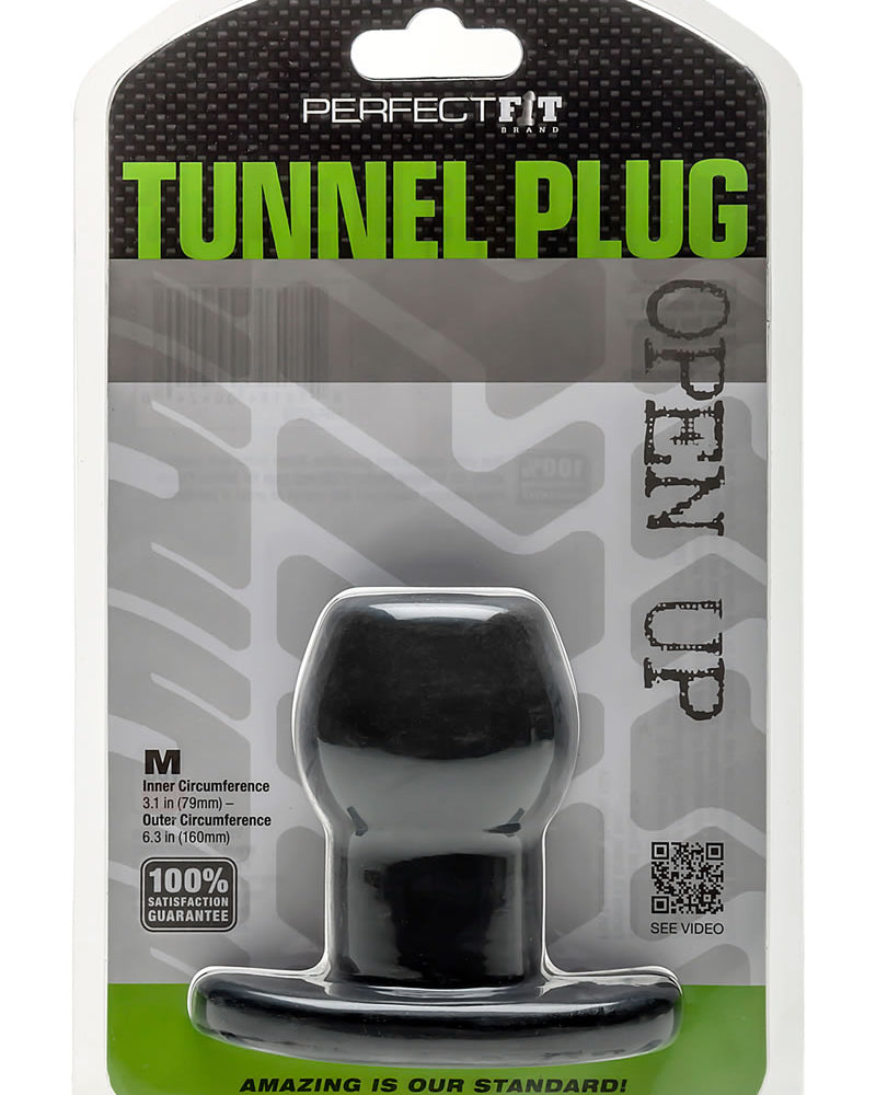 Perfect Fit Tunnel Plug Black Medium