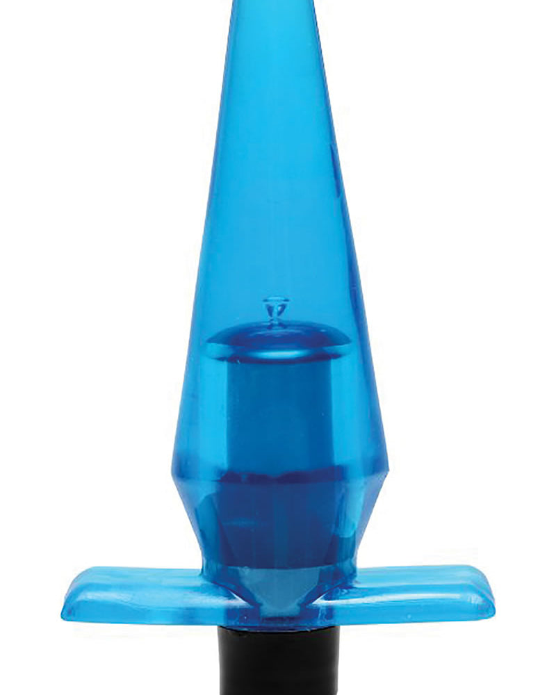 Trinity Vibes Mini Butt Plug Waterproof Vibe Blue