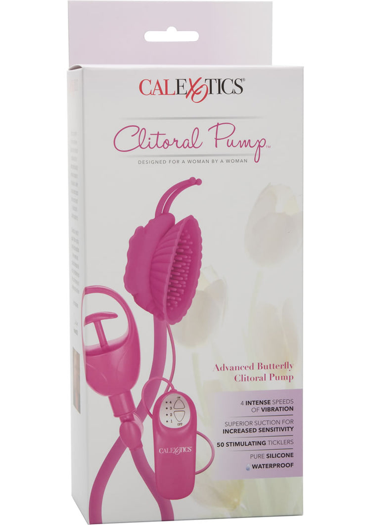 Bomba de clítoris Advanced Butterfly resistente al agua - Rosa