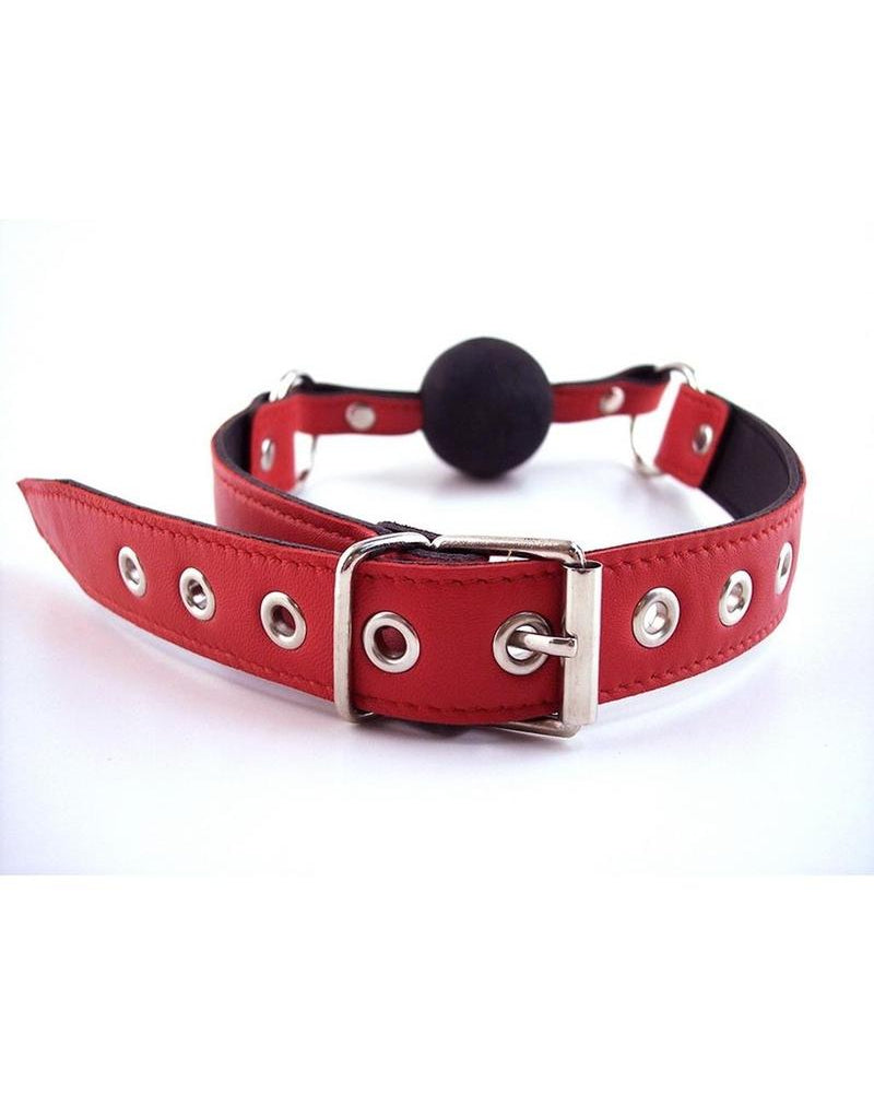 Rouge Ball Gag Red And Black