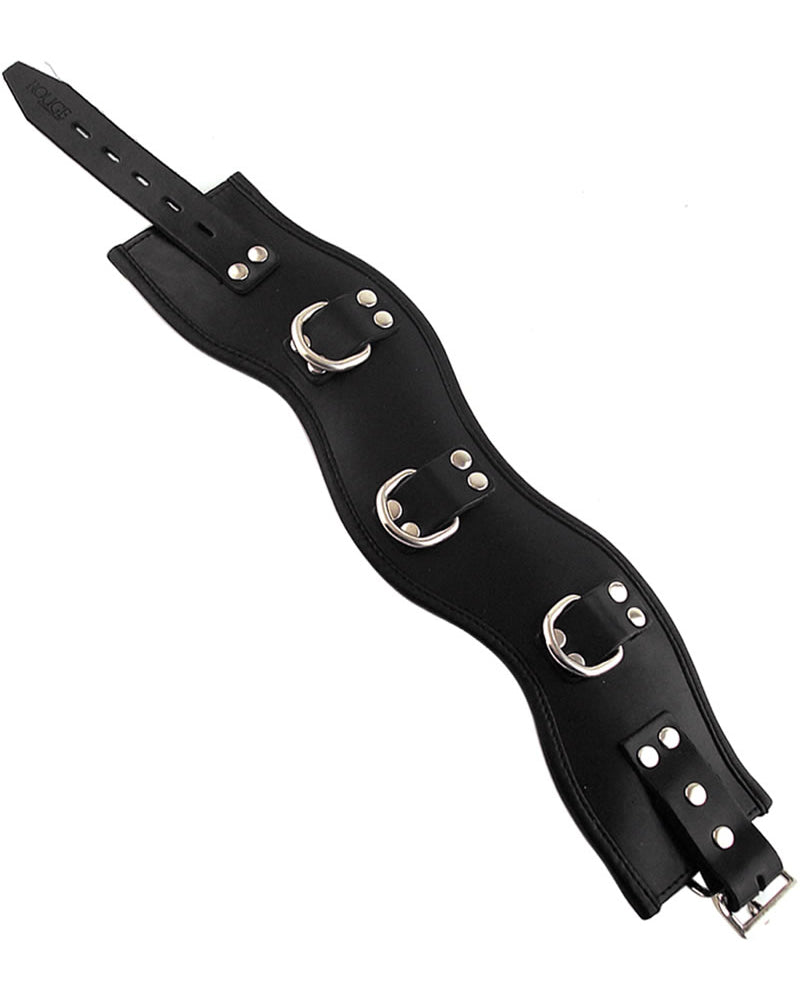 Collar corrector de postura Rouge de 3 anillos, color negro