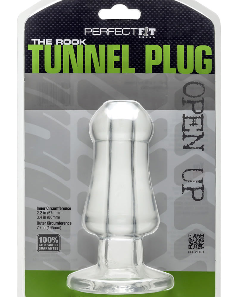 Perfect Fit The Rook Tunnal Plug Clear