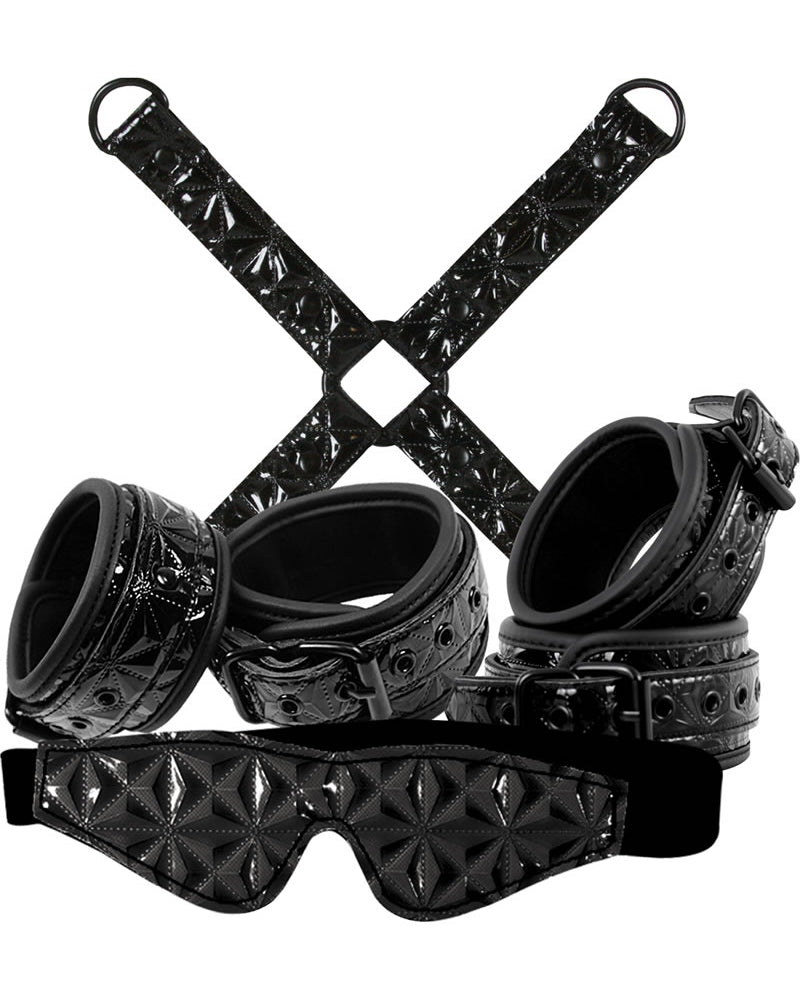 Kit de vinilo Bondage Sinful en color negro