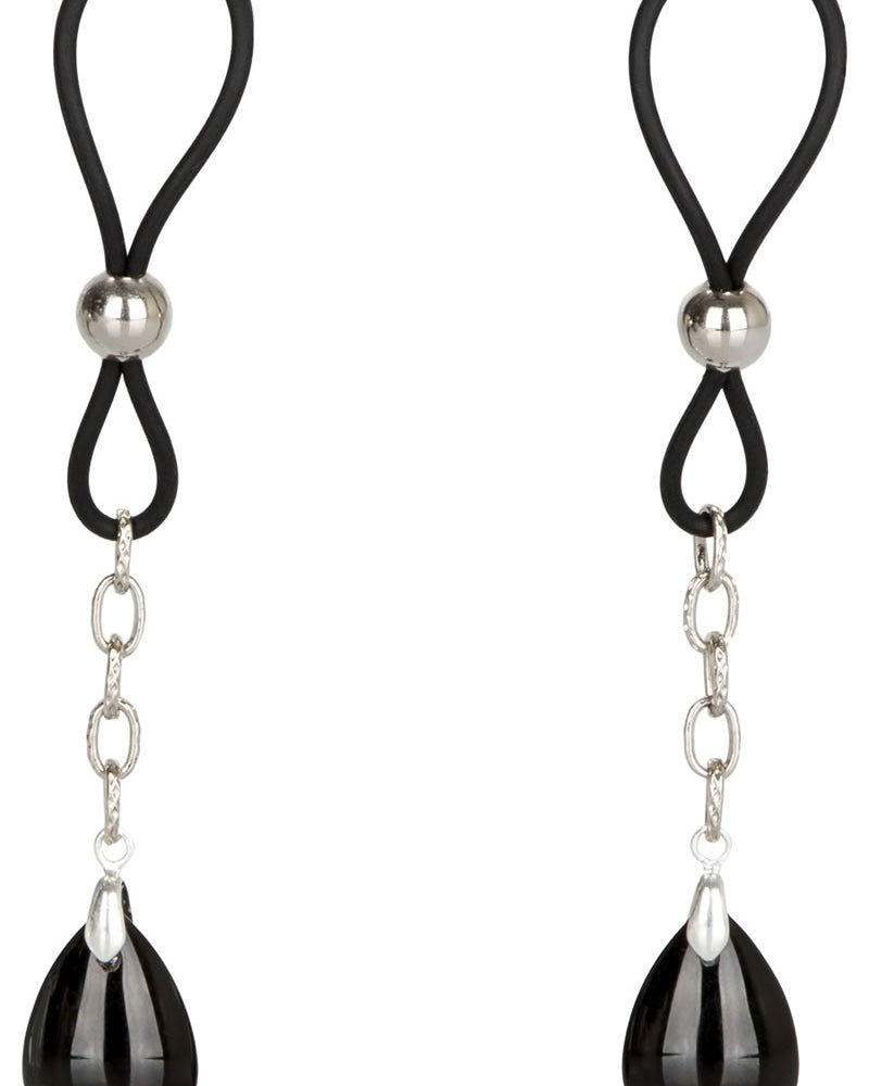 Joyas para pezones sin perforaciones Nipply Play Onyx