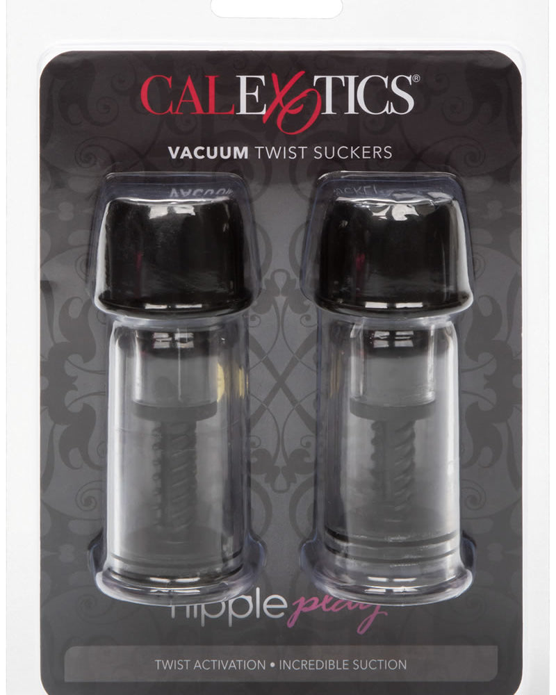 Succionadores de vacío Nipple Play, color negro