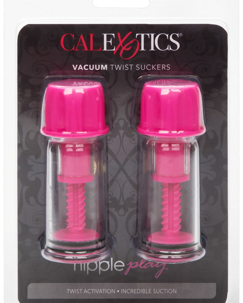 Succionadores de pezones al vacío de color rosa