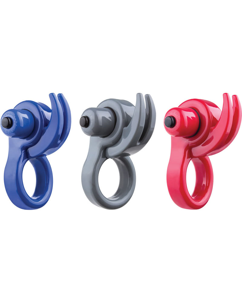 Orny Reuseable Ring Vibe Latex Free Waterproof Assorted Colors 6 Each Per Box