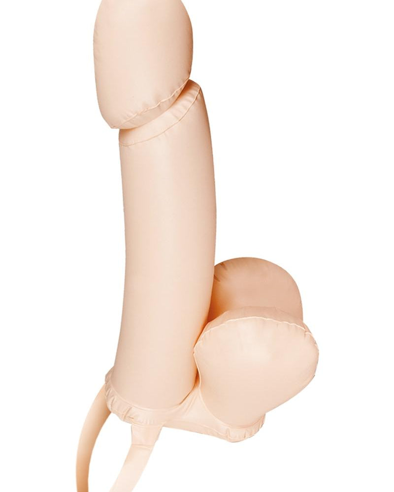 Correa inflable Get It On para pene, resistente al agua, de 27 pulgadas