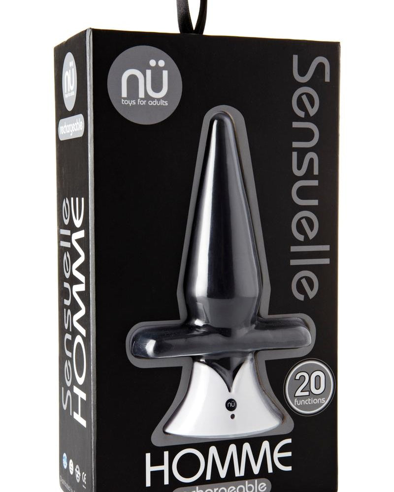 Sensuelle Homme 20 Function Plug Black