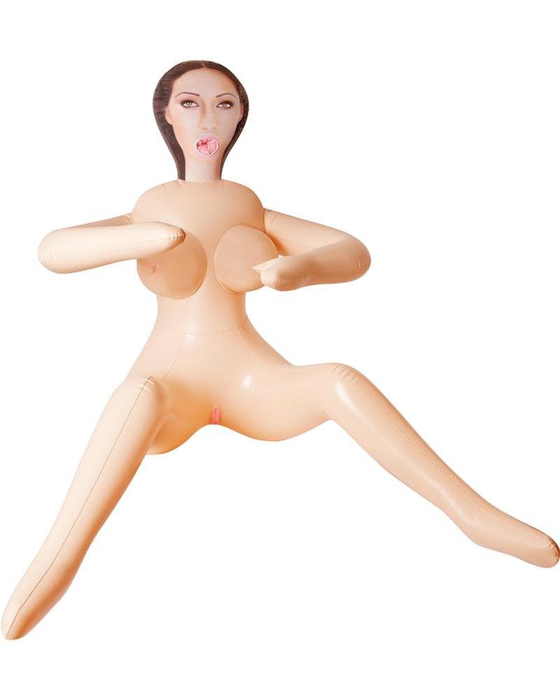 Muñeca inflable de amor Jackie, impermeable, color carne, 31,5 pulgadas de alto